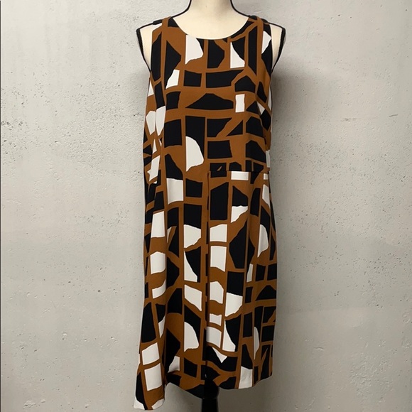 Alfani Dresses & Skirts - Women’s sleeveless Alfani Dress brown/black S 14